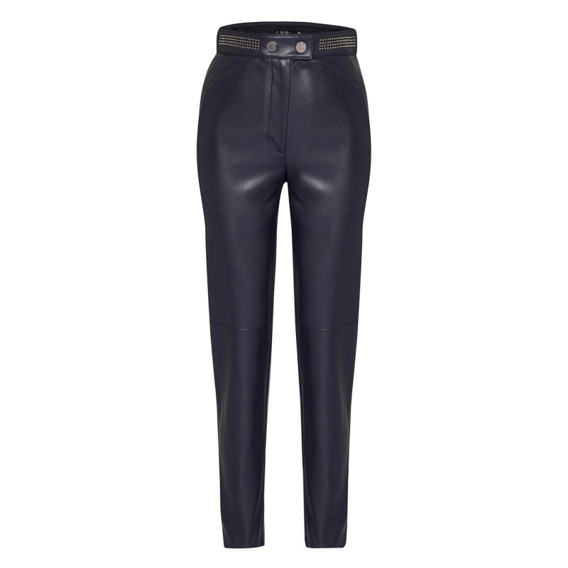 Elevate It Faux Leather Pants- Black