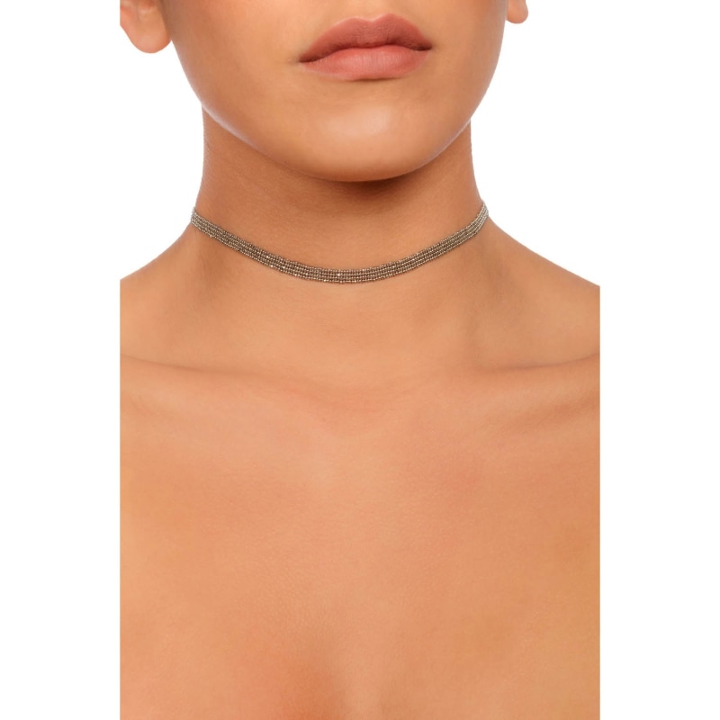 Thumbnail of Mini Linear Choker - Platinum image