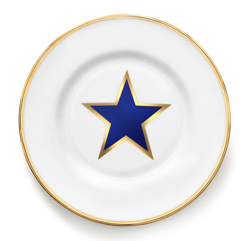 Thumbnail of Lucky Star Bone China Dessert Plate image