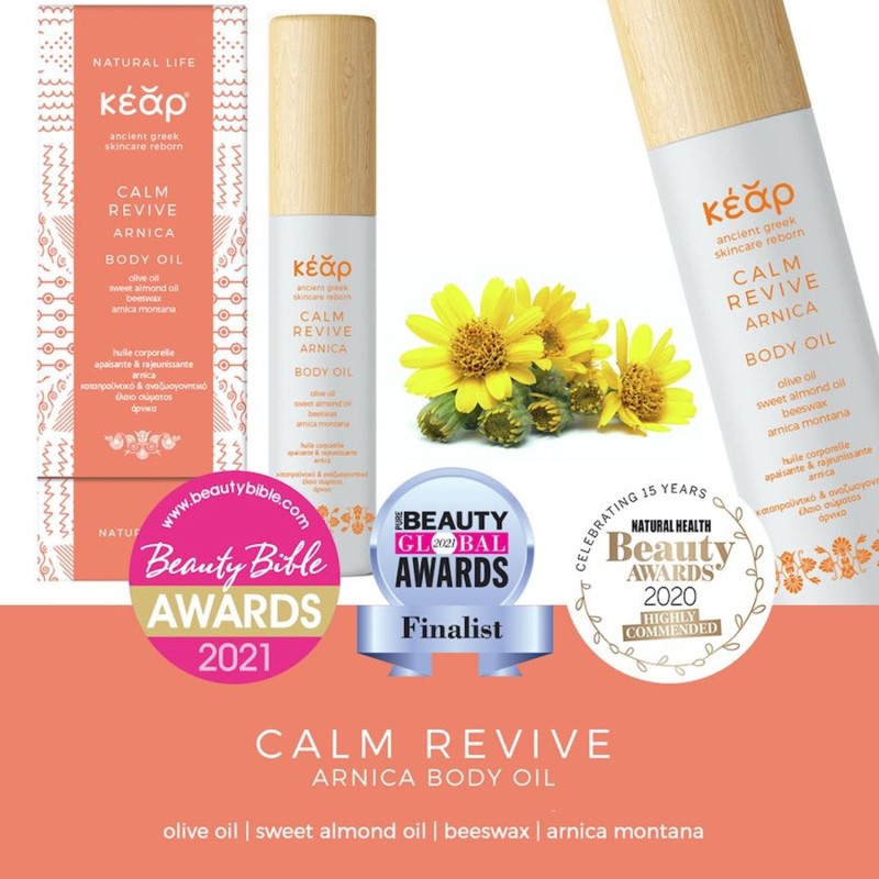 Thumbnail of Calm Revive Natural Body Oil With Arnica Extract Soothes Relaxes Hydrates Refreshes image