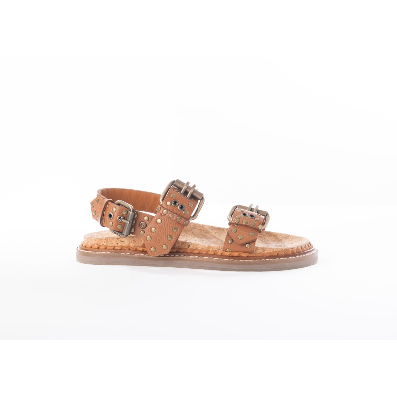 Thumbnail of Mia - Rich Tan Leather Sandal image