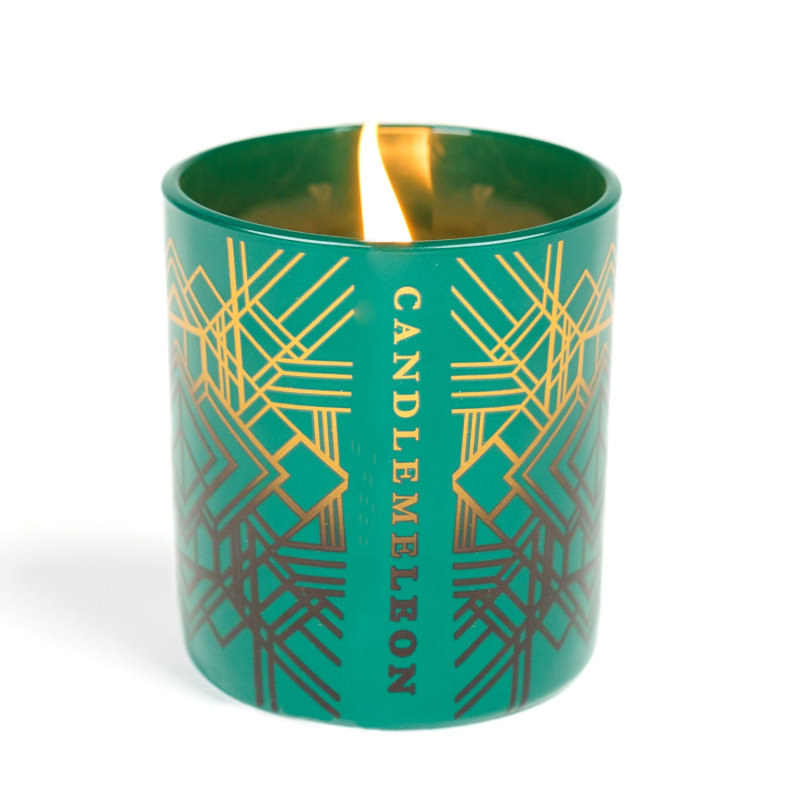 Thumbnail of Miami Art Deco Soy Wax Wood Wick Candle – Bergamot, Rosewood & Citrus 200G image