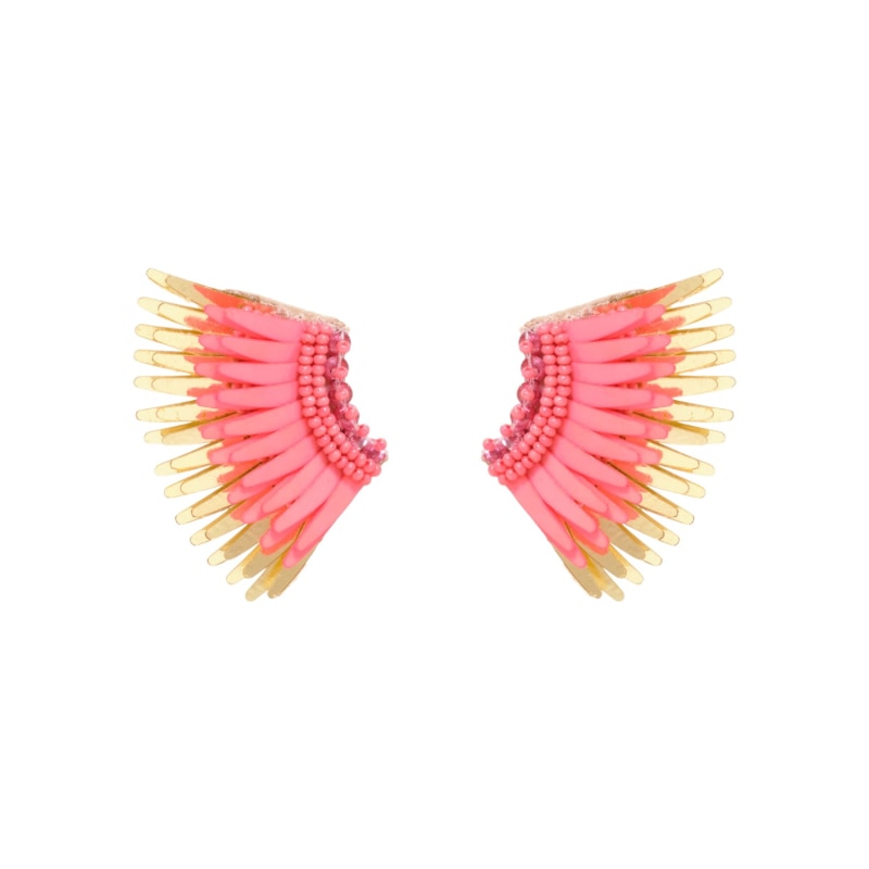 Thumbnail of Micro Madeline Earrings Peach Neon Orange image