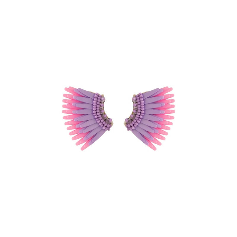 Thumbnail of Micro Madeline Earrings Purple Pink image