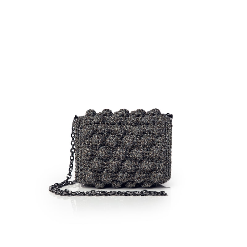 Thumbnail of Micro Ossian Multicolour Grey Crossbody Bag image