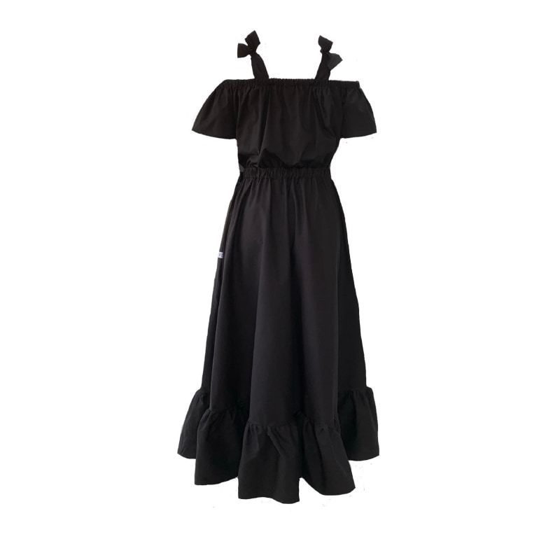 Midaxi Zwina Dress With Pockets Frock Tales Wolf Badger