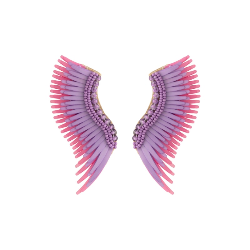 Thumbnail of Midi Madeline Earrings Purple Pink image