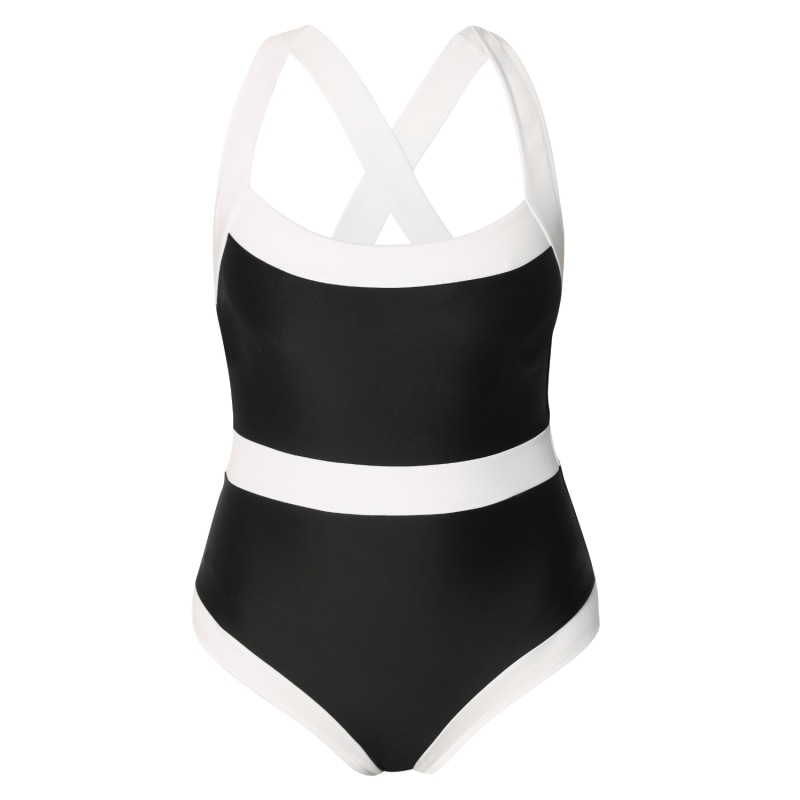 The Mykonos One Piece - Flat - Black - Classic - Cheeky – Andie Swim