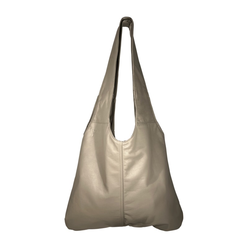 Thumbnail of Mini Agnes Tote In Porcini Taupe image