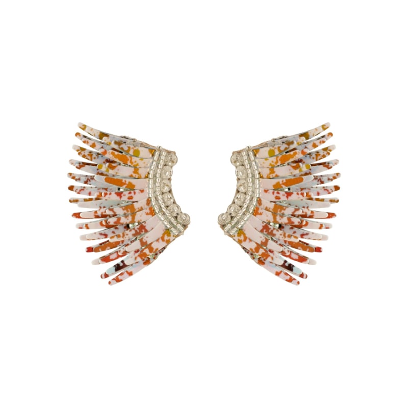 Thumbnail of Mini Madeline Earrings White Combo image