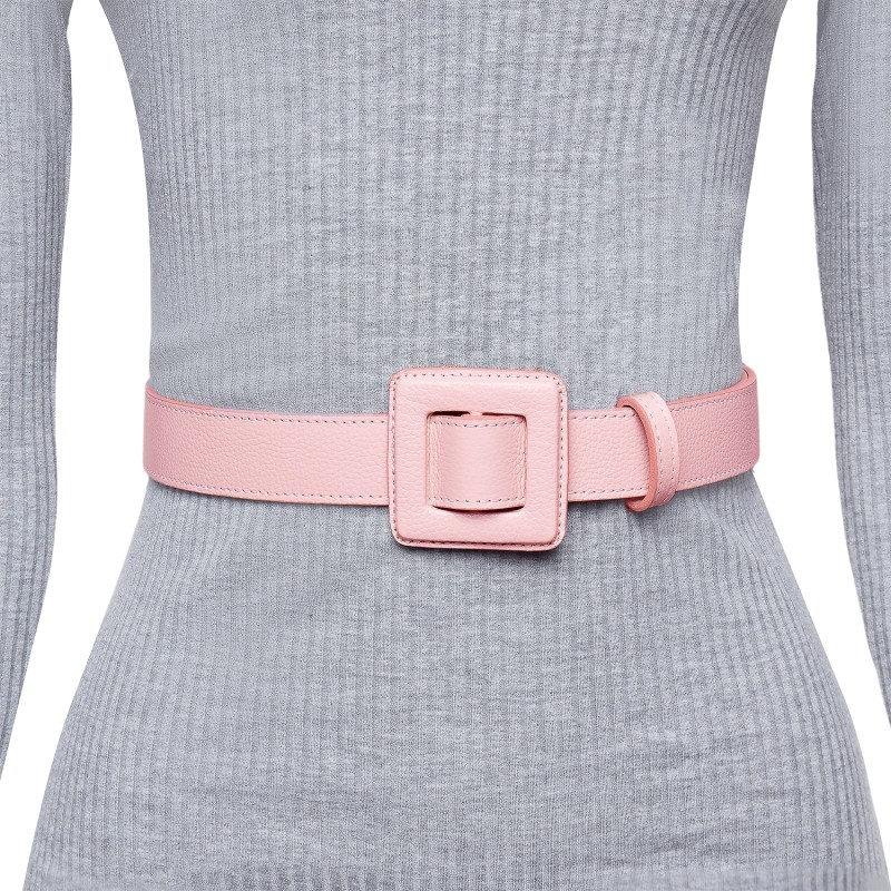 Thumbnail of Mini Square Floater Buckle Belt - Soft Pink image