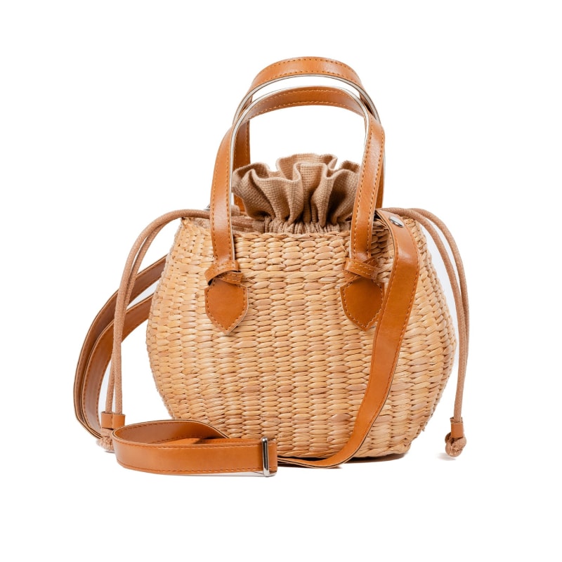 Caramel Basket Bag