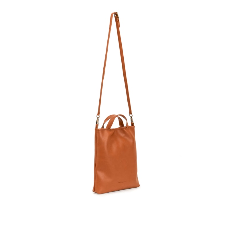 Thumbnail of Mini Tote Cream  - Brown image