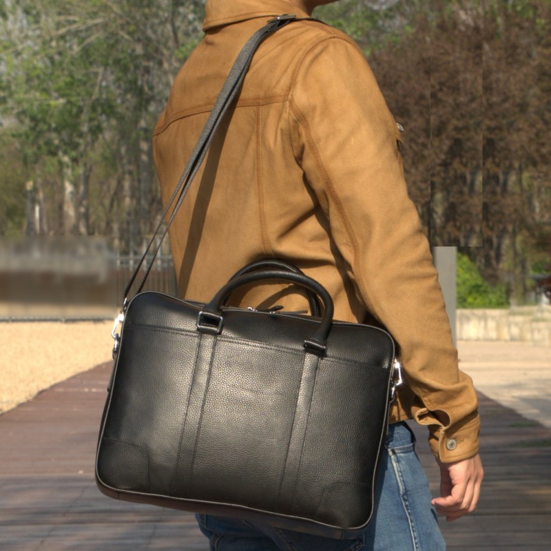 Mens satchel laptop bag deals