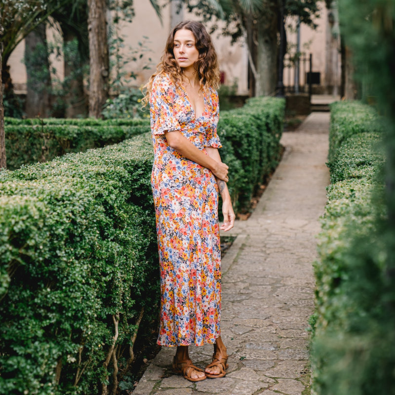 Bias cut midi dress cheap