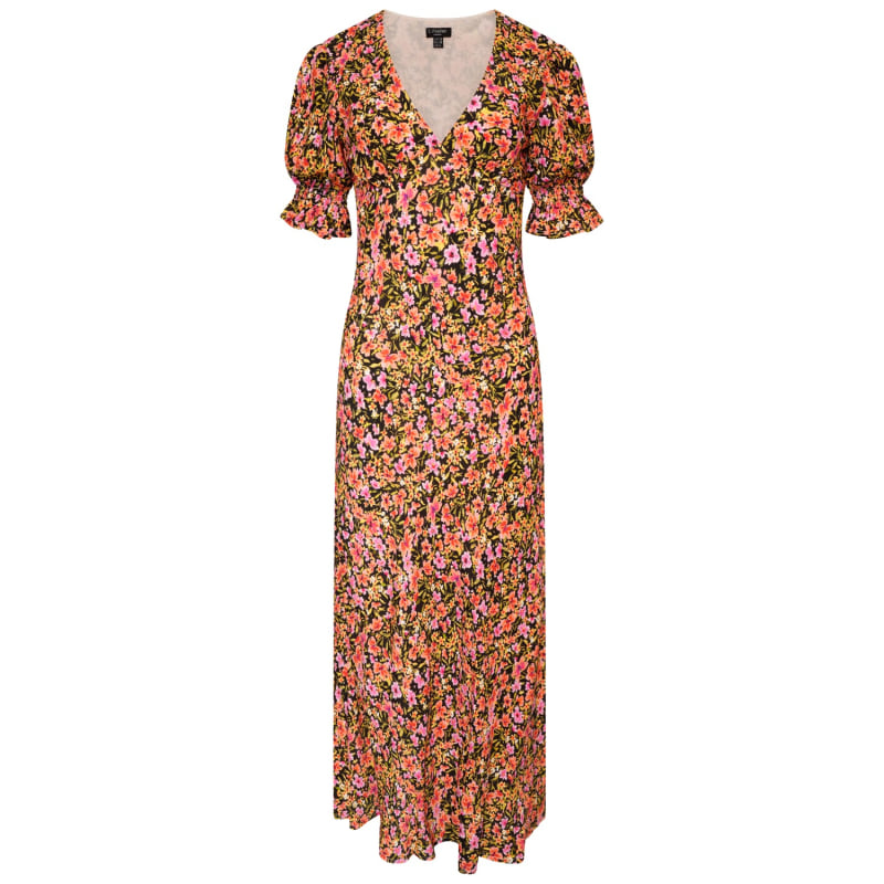 Miriam Floral Midi Dress | LAtelier London | Wolf & Badger