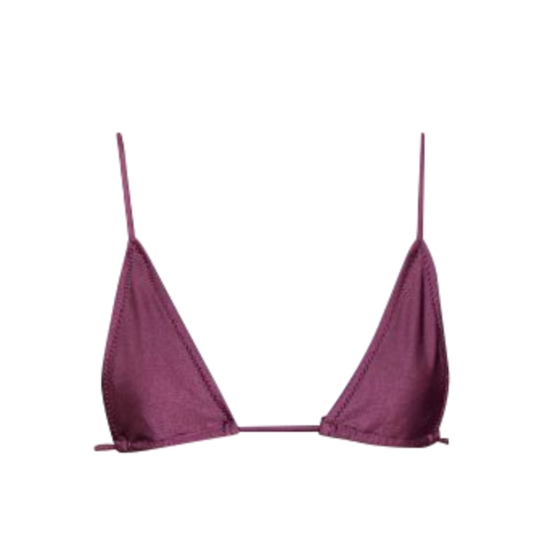 Thumbnail of Mita Mini Triangle Top In Rubi Purple image