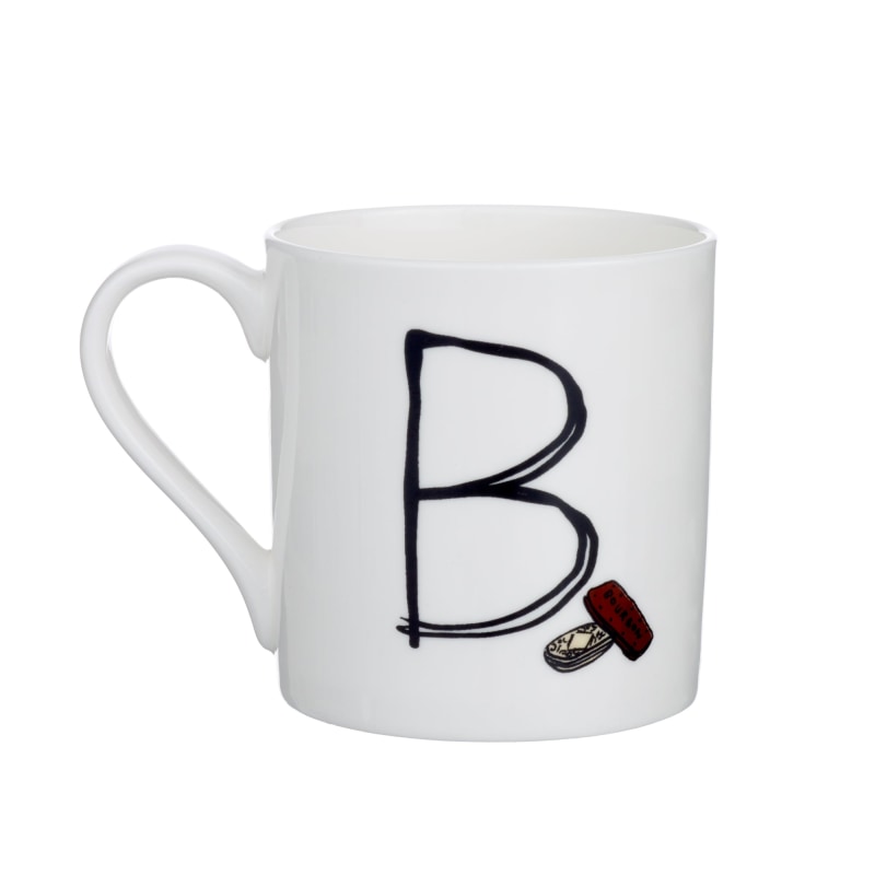 Thumbnail of B  Alphabet Of Snacking Animals Mug image