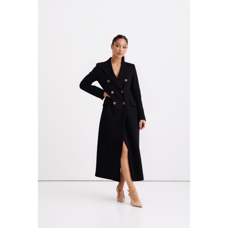 Thumbnail of Meghan 100 % Cashmere Double Breasted Maxi Coat image