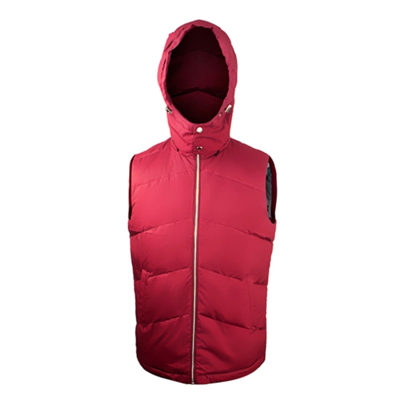 Thumbnail of Warrington Gilet With Detachable Hood Red image