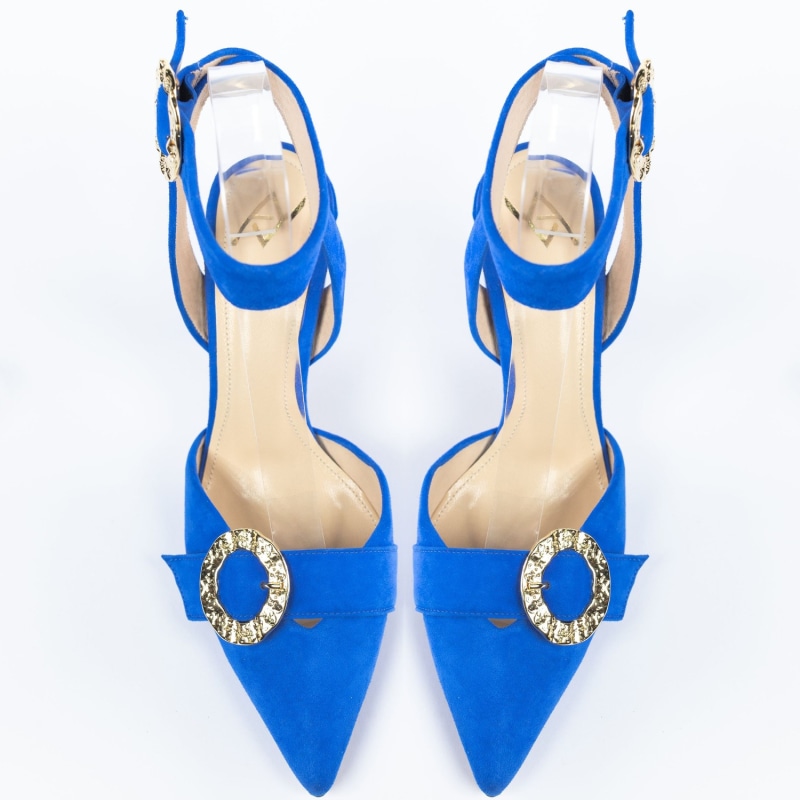 Thumbnail of Bluette Suede Heels image