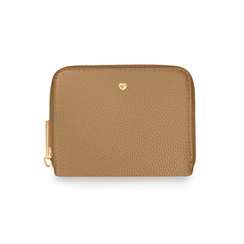Pebble Carson Purse Mocha JLR London Wolf Badger