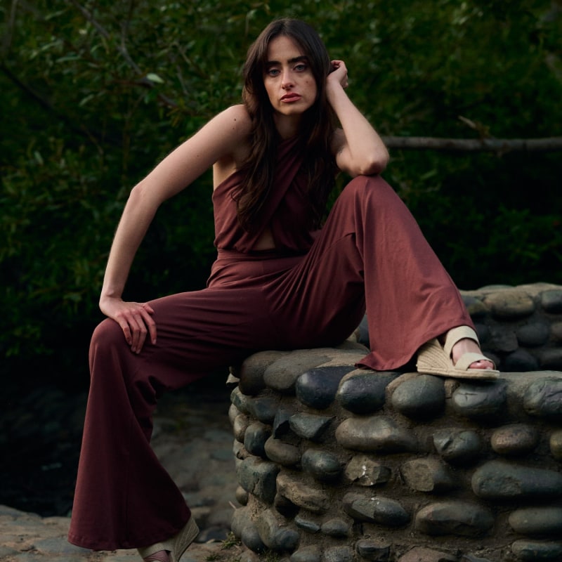 Thumbnail of Mocha Glam Jumpsuit image