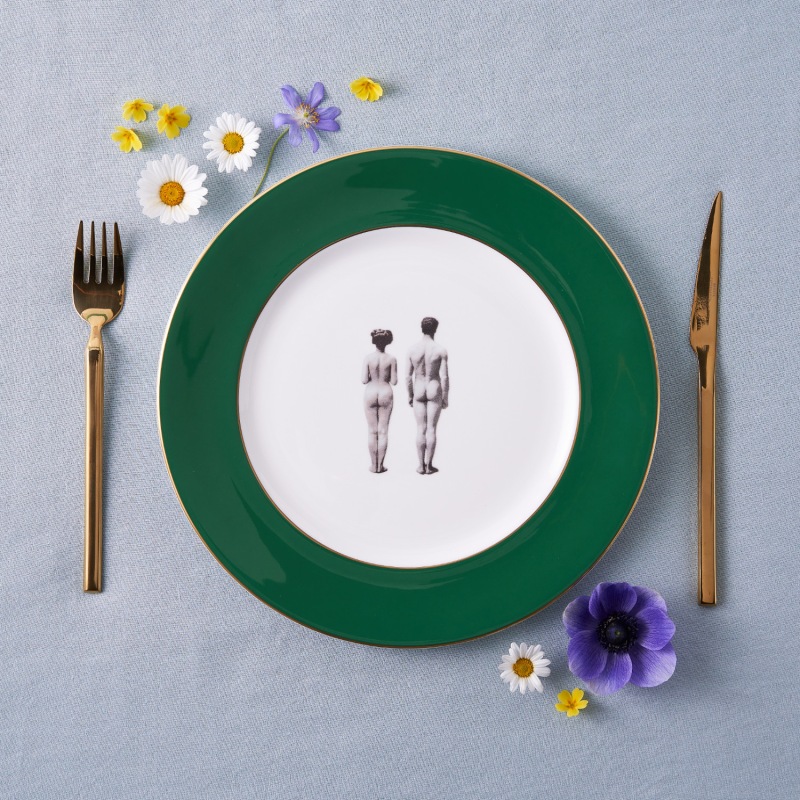 Thumbnail of Models Forest Green Dinner Plate image