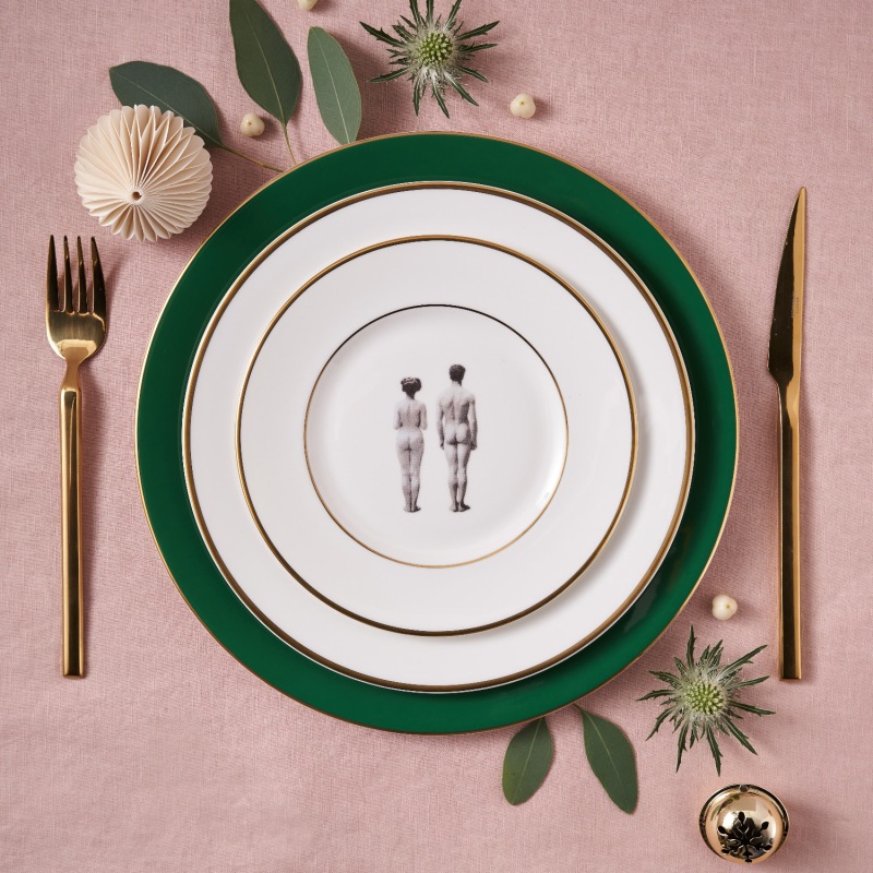 Thumbnail of Models Forest Green Dinner Plate image