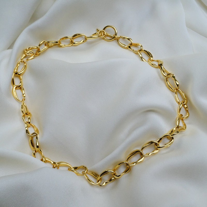 Thumbnail of Monaco Irregular Chain - Gold image