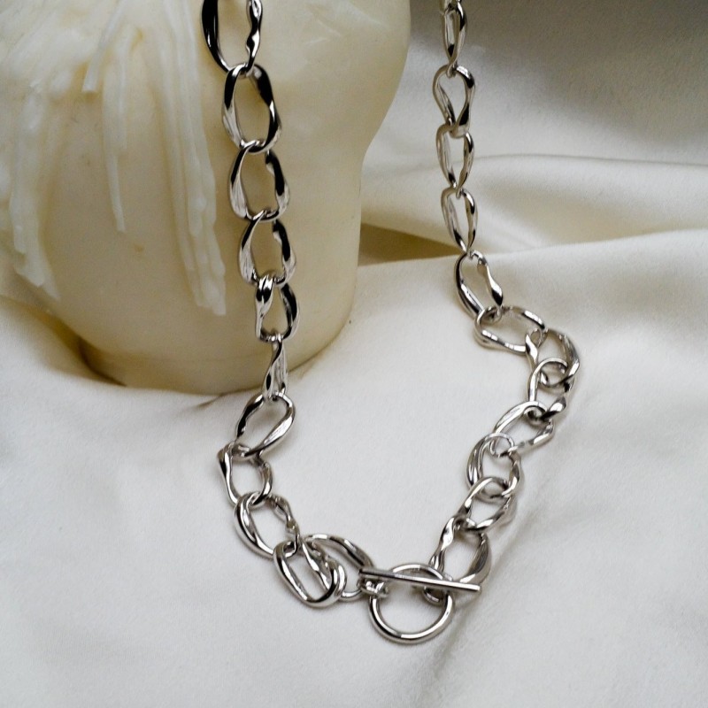 Thumbnail of Monaco Irregular Chain - Silver image