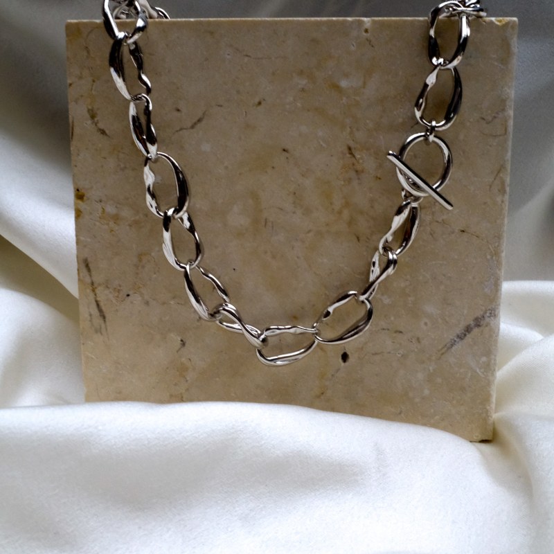 Thumbnail of Monaco Irregular Chain - Silver image