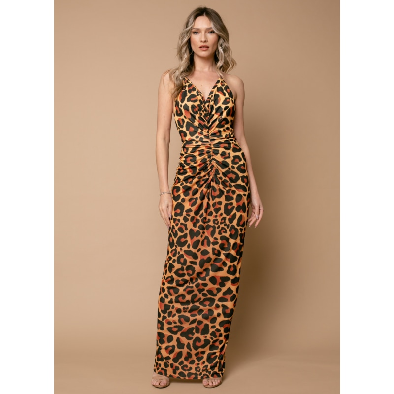 Thumbnail of Monaco Maxi Dress In Nairobi Print image