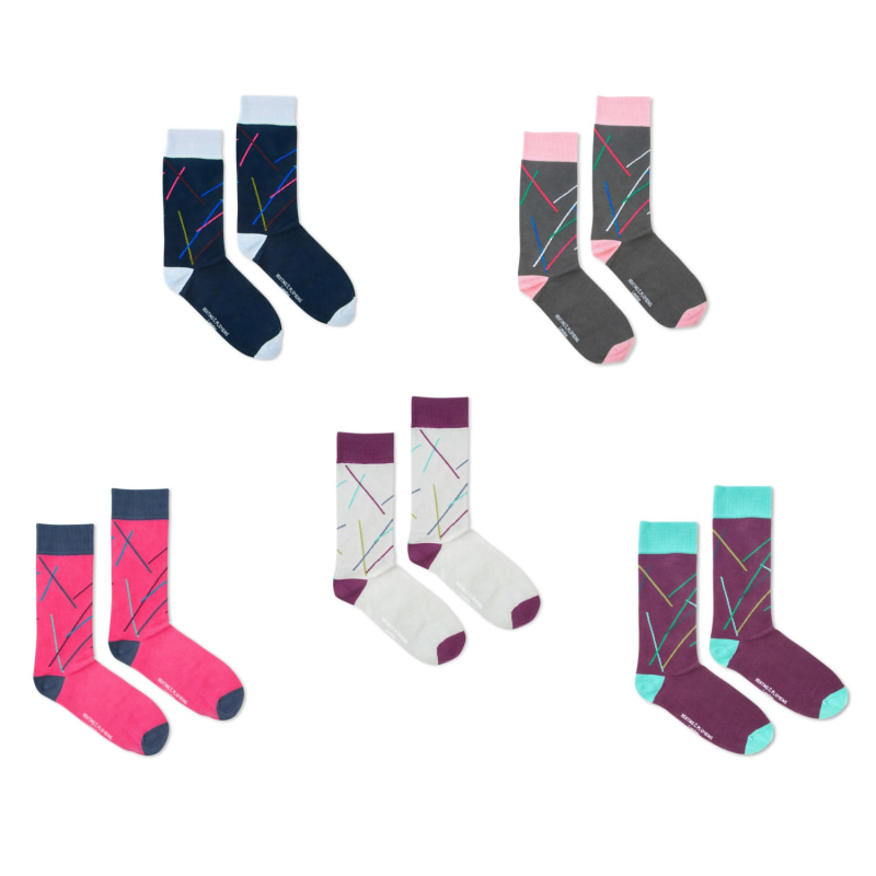 Thumbnail of Monday To Friday Socks image