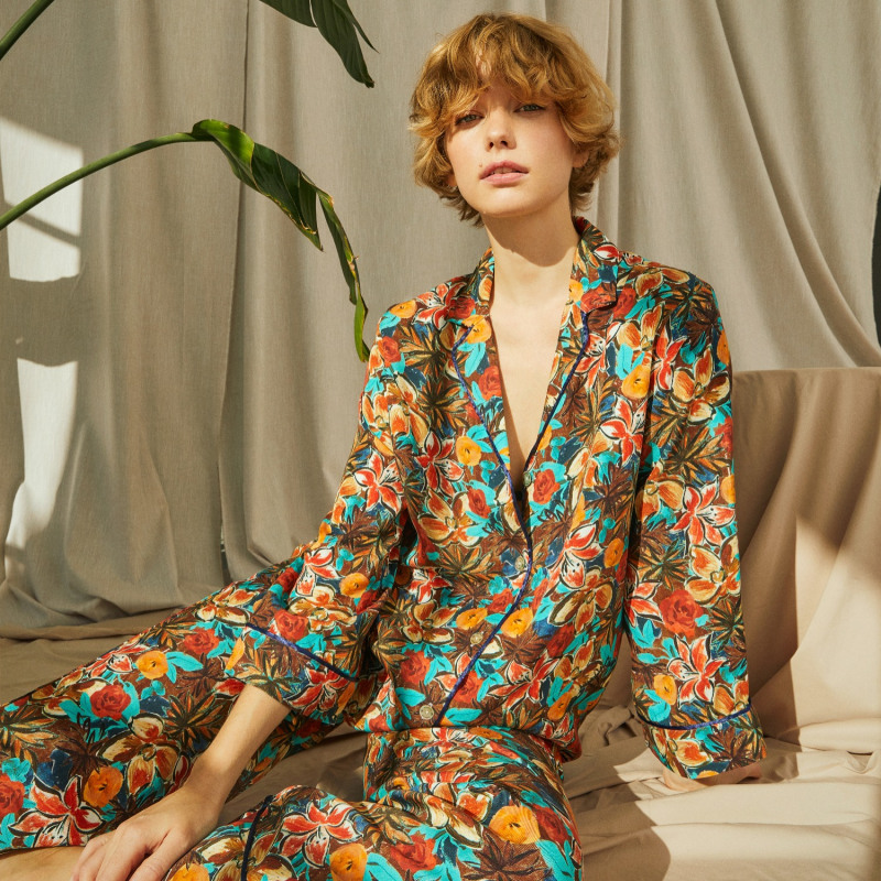 Monet Long Tencel Pyjama Set by Gg PYJAMAS