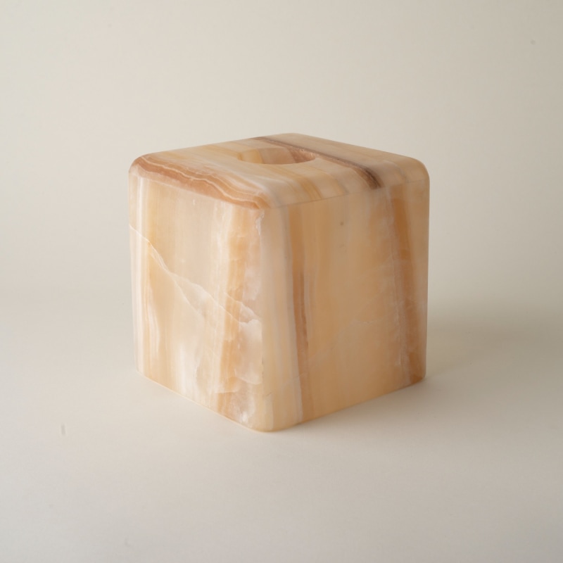 Thumbnail of Mongolfiere Tissue Box - Amber Onyx image