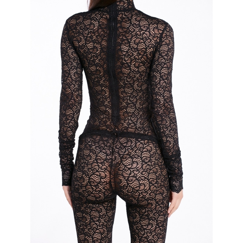 Thumbnail of Sheer Elegance Jumpsuit Flexy With Back Zipper Detail image