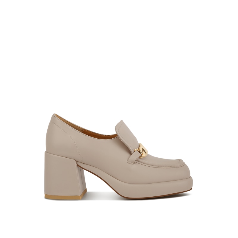Metallic hotsell platform loafers