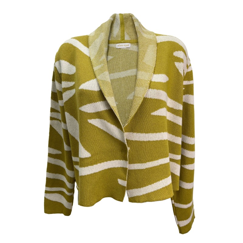 Short knitted deals jacket