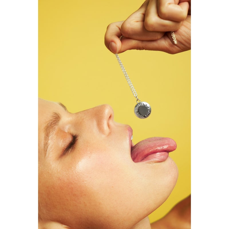 Mother s Little Helper Pill Locket Necklace In Sterling Silver Cartography Wolf Badger