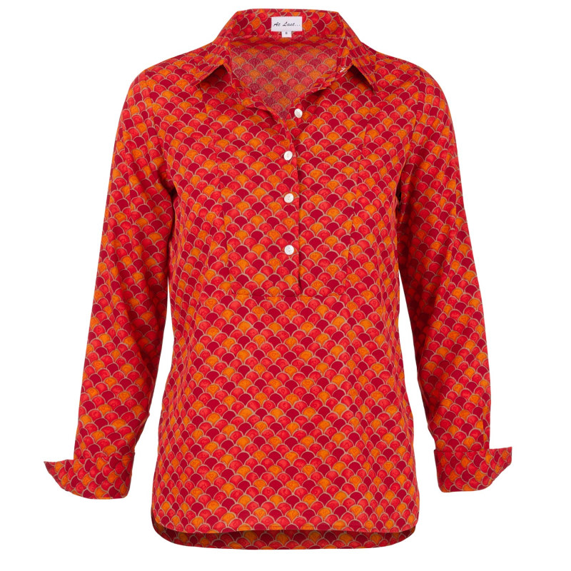 Soho Shirt in Orange Soho Shirt in Orange
