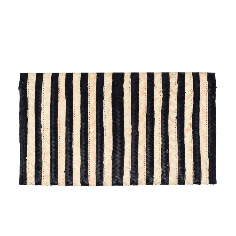 Thumbnail of Claire Clutch - Black Stripe image