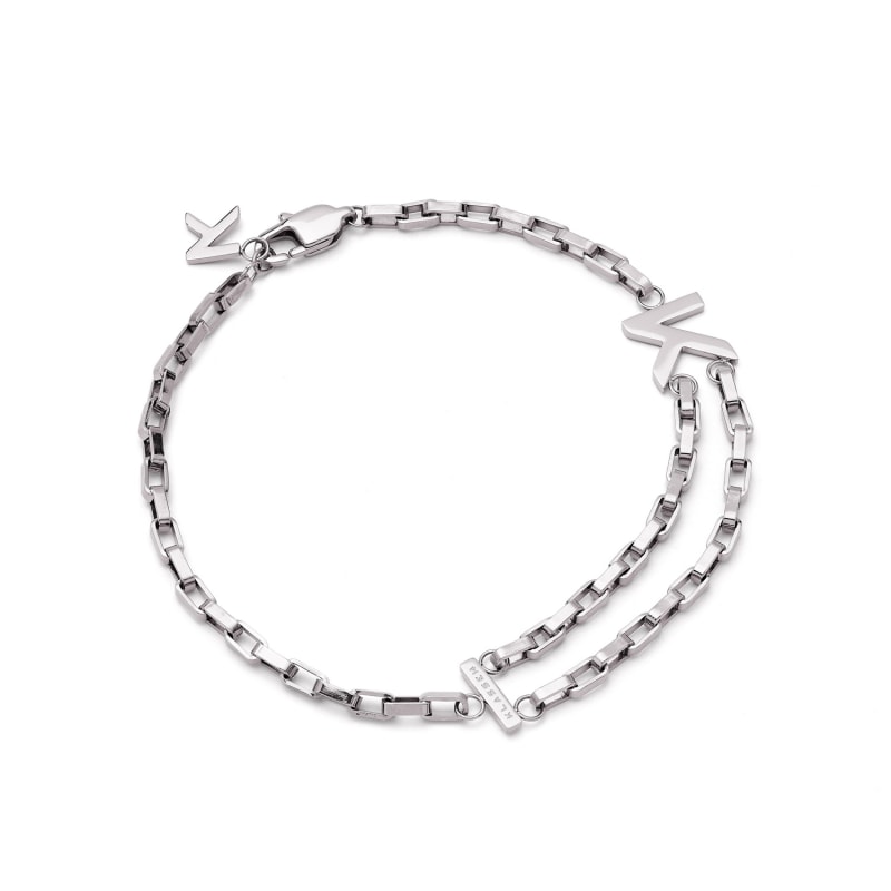 Thumbnail of Duality Double Chain Bracelet - Silver image