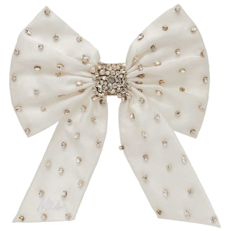 Thumbnail of Mrs. Grace Crystal Bow Hairclip image