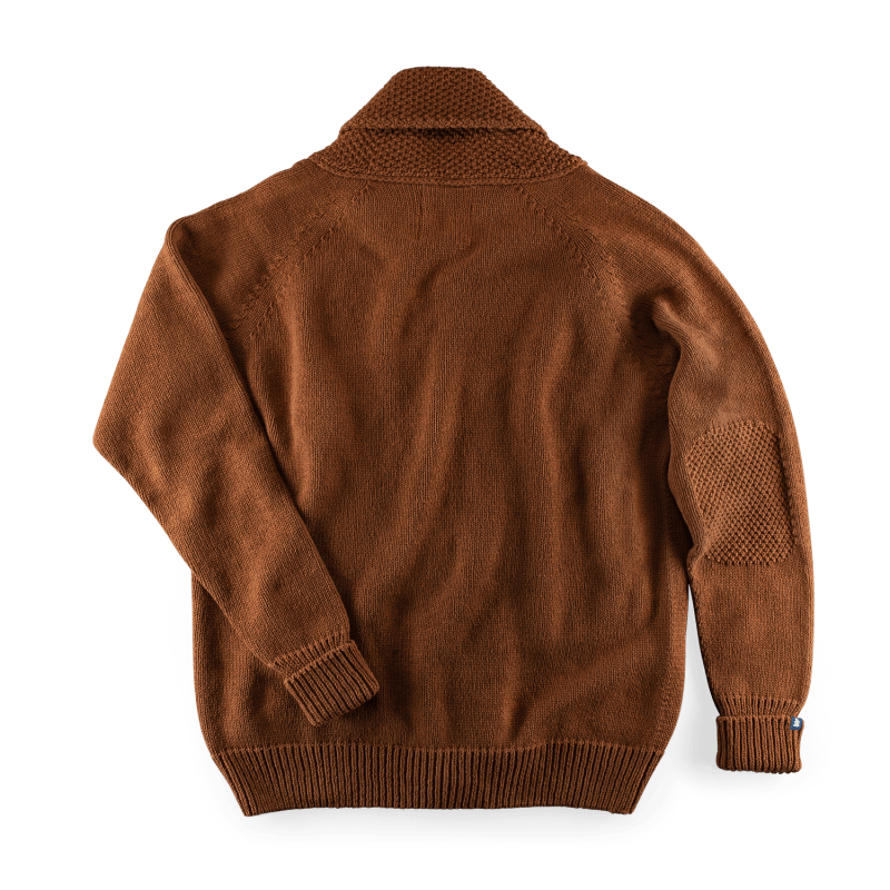 Thumbnail of &Sons Turner Cardigan Rust image