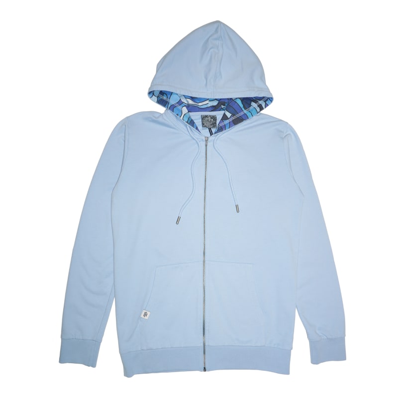 Thumbnail of Mutanda Men’s Big Gorilla Zip Hoody - Placid Blue image