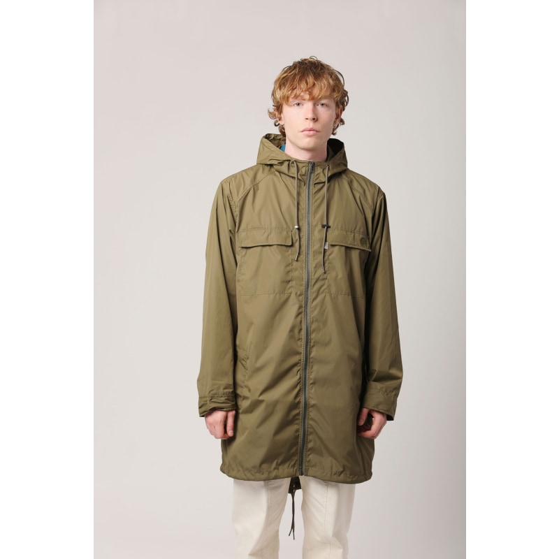 Khaki raincoat mens online