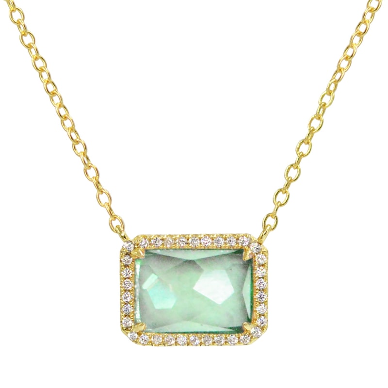 Thumbnail of Atiena Paraiba Necklace In Gold image