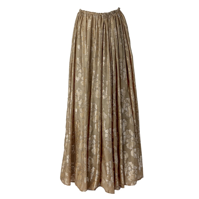 Thumbnail of Dayanica - Golden Bronze Maxi Skirt image