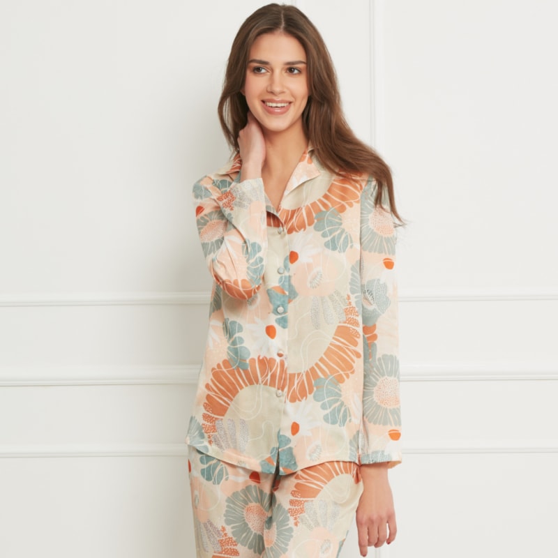 Thumbnail of Ladies Pajama Set - Ecovero Satin image